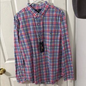 Vineyard Vines Slim Fit Tucker Shirt Men’s Large